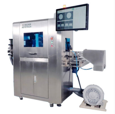 Un buen precio. Sistema de inspección visual CMOS automático de 7 cámaras, máquina de calidad de tapa abatible para la industria láctea en línea