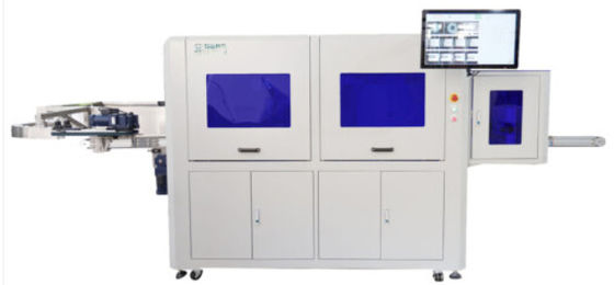 Un buen precio. Equipo de inspección automática de la botella en línea Sistema de visión Interfaz fácil de usar en línea