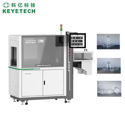 AI Vision Inspection Machine for PET Bottles with 0.1 mm Precision 99.9% Accuracy and 360° Detection