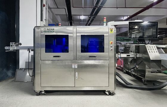 IML Cup Bucket AI Vision Inspection Machine Appearance Defects 300pcs/min 99.5% Accuracy 0.1mm*0.1mm Precision COULD Service